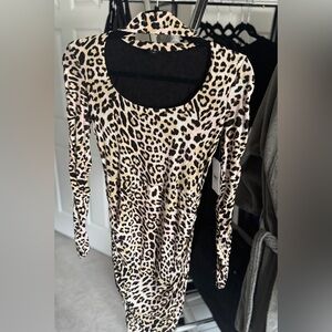 NEW sexy animal Print Dress 
Guess brand
Cutout style